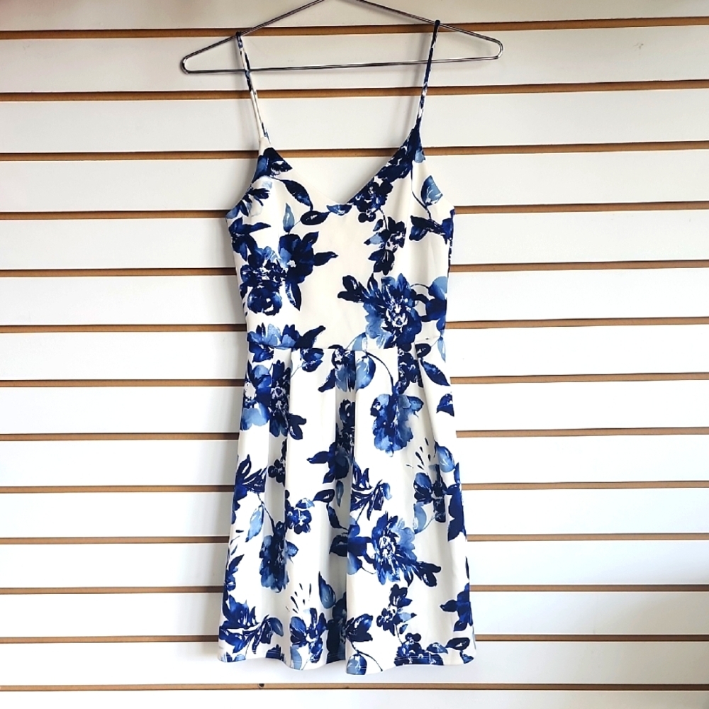 Monteau Floral Spaghetti Strap Sundress